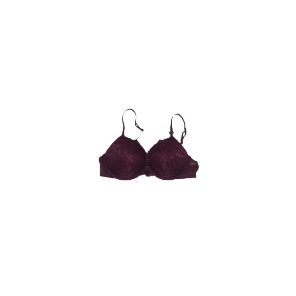 🆕 La SENZA Maroon Lace Bra - Women’s Size 34C / C34